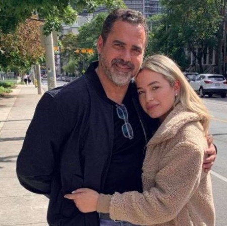 Laura Char Carson's husband José F. Daccarett and her daughter Sofia Carson.