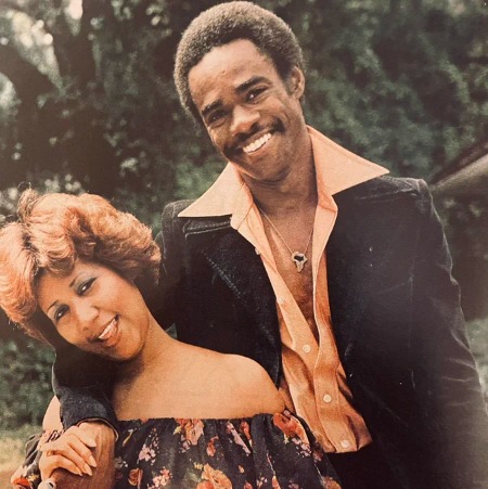 Carl Ellan Kelley's sister Aretha Franklin and her husband Glynn Turman.