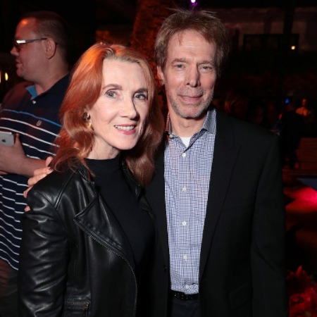 Jerry Bruckheimer with his loving wife Linda Bruckheimer.