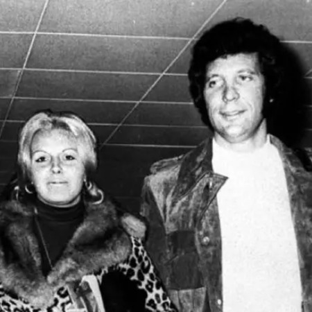 Melinda Trenchard and her husband Tom Jones.