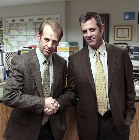 Warren Lieberstein with his brother Paul Lieberstein.