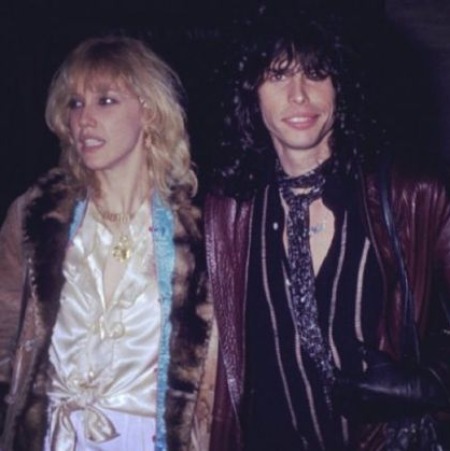 Cyrinda Foxe with her former husband Steve Tyler.