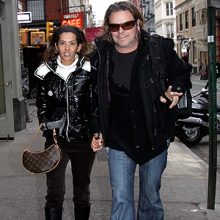 Fher Olvera with his ex-girlfriend  Ana Ivette Verduzco.