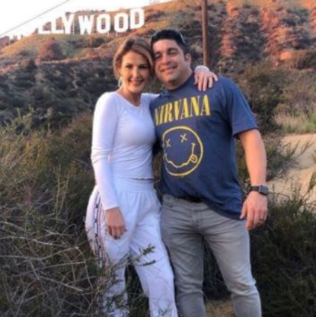 Sheri Easterling with her husband Monty Lopez.