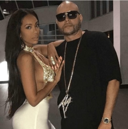 Erica Mena with her ex-husband Raul Code.