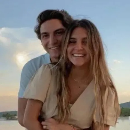 Romina Poza with her boyfriend Joss Romero. 