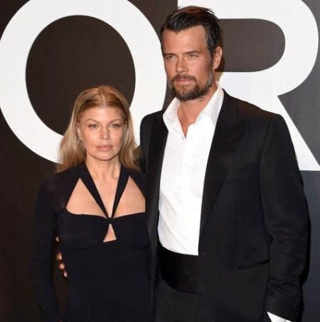 Josh Duhamel with his ex-wife Fergie. 