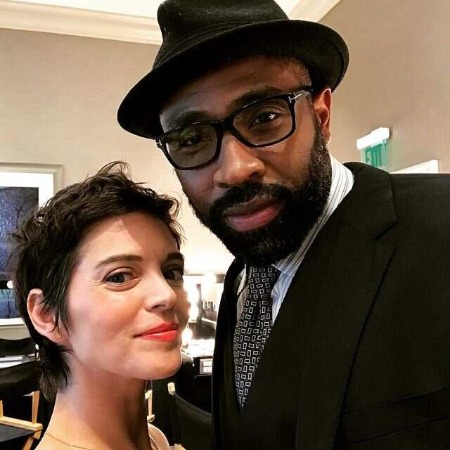 Simbi Khali's ex-husband Cress Willaims with his wife Kristen Torrianni.