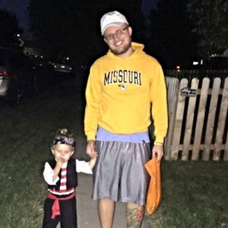 Richard Sterman's grandson Tyler Sterban with his daughter Salem Sterban.