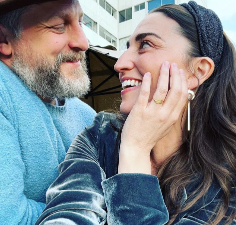 Joe Tippett proposed to her now fiance, Sara Bareilles.